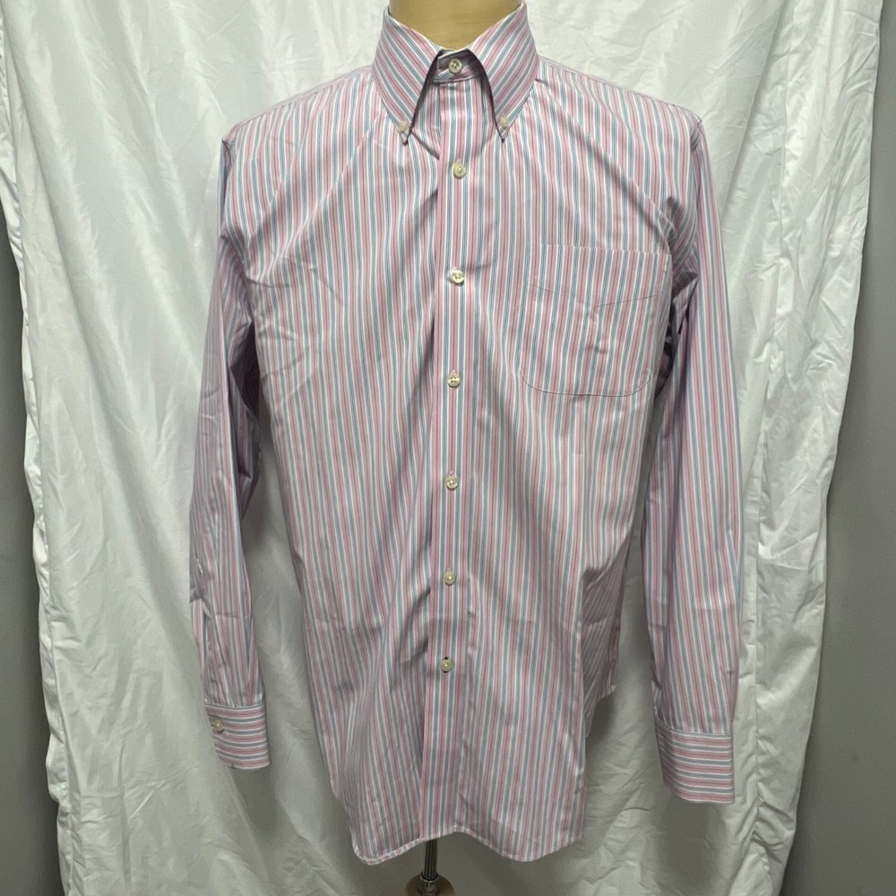 Lauren Ralph‎ Lauren Men's Classic Fit
Stretch Non-Iron Dress Shirt Size 16.5